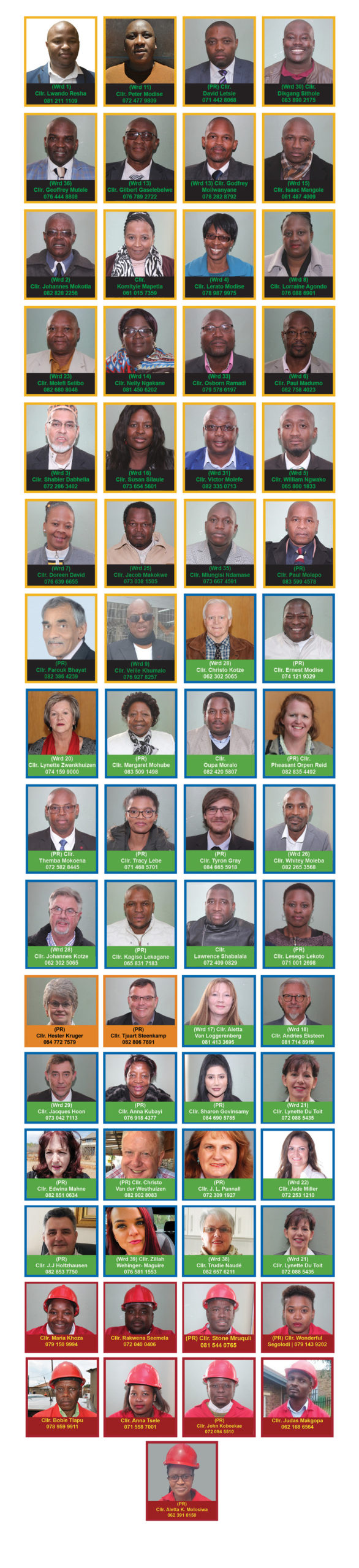 MCLM Councillors website