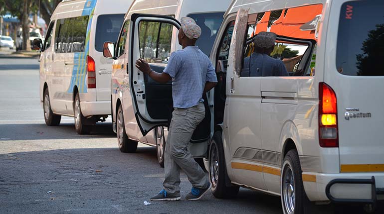 Relocation to newly constructed Krugersdorp Taxi Rank
