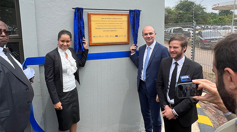 Executive Mayor, MEC and partners unveil multi-million Automotive Hub